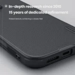 NILLKIN Frosted Shield Pro Magnetic Magsafe Phone Case, For iPhone 16 Pro Max, For iPhone 16 Pro - Image 5