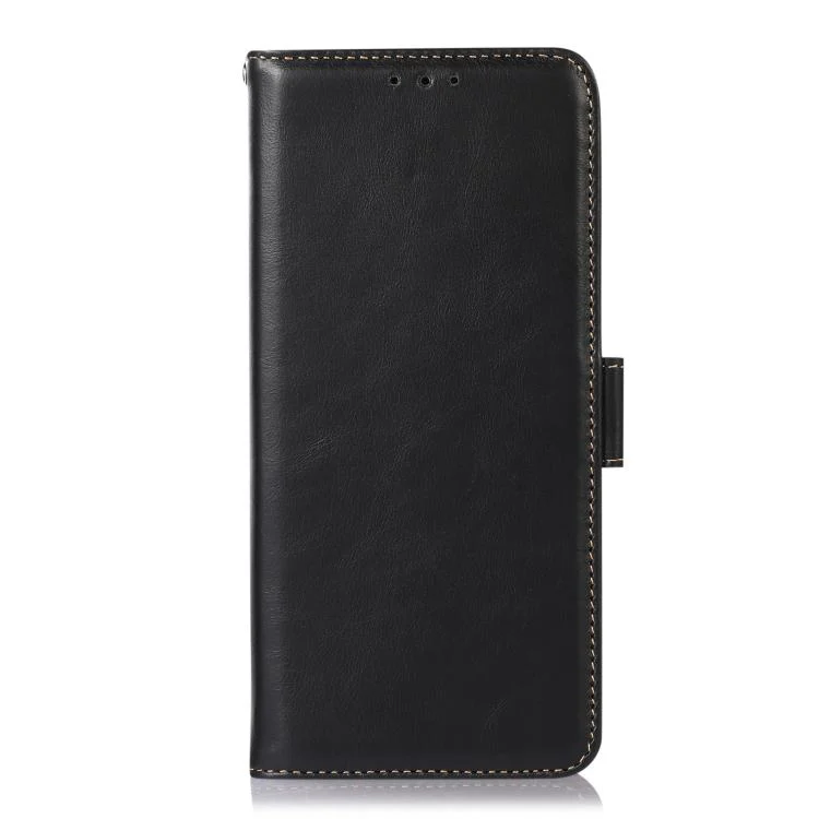 EDA007110203A_2.webp Magnetic Crazy Horse Texture Genuine Leather RFID Phone Case, For Xiaomi Poco X7 Pro, For Xiaomi 14T Pro, For Xiaomi 14T - Image 3