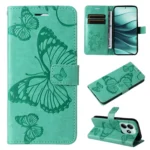 3D Butterfly Embossed Pattern Flip Leather Phone Case, For Redmi Note 14 5G, For Redmi Note 14 Pro / 14 Pro+ 5G