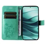 3D Butterfly Embossed Pattern Flip Leather Phone Case, For Redmi Note 14 5G, For Redmi Note 14 Pro / 14 Pro+ 5G - Image 4