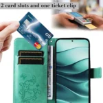 3D Butterfly Embossed Pattern Flip Leather Phone Case, For Redmi Note 14 5G, For Redmi Note 14 Pro / 14 Pro+ 5G - Image 7