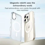 ZGA Magsafe Clear PC Tempered Glass Phone Case, For iPhone 16 Pro Max, For iPhone 16 Pro, For iPhone 16 Plus, For iPhone 16 - Image 2