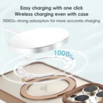 ZGA Magsafe Holder PC Hybrid TPU Phone Case, For iPhone 16 Plus, For iPhone 16 - Image 3