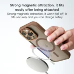 ZGA Magsafe Frosted PC Hybrid TPU Phone Case, For iPhone 16 Pro Max, For iPhone 16 Pro - Image 3