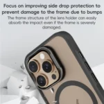 ZGA Magsafe Frosted PC Hybrid TPU Phone Case, For iPhone 16 Pro Max, For iPhone 16 Pro - Image 4