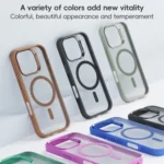 ZGA Magsafe Frosted PC Hybrid TPU Phone Case, For iPhone 16 Pro Max, For iPhone 16 Pro - Image 9