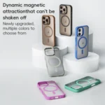 ZGA Magsafe Frosted PC Hybrid TPU Phone Case, For iPhone 16 Plus, For iPhone 16 - Image 2