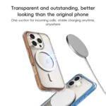 ZGA Colorful Airbag Magsafe PC Hybrid TPU Phone Case, For iPhone 16 Pro Max, For iPhone 16 Pro - Image 3