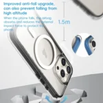 ZGA Colorful Airbag Magsafe PC Hybrid TPU Phone Case, For iPhone 16 Pro Max, For iPhone 16 Pro - Image 5