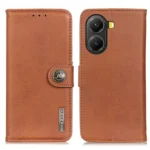 KHAZNEH Cowhide Texture Horizontal Flip Leather Phone Case, For Xiaomi Poco X7 Pro, For Xiaomi 14T Pro, For Xiaomi 14T