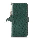Ostrich Pattern Genuine Leather RFID Phone Case, For Xiaomi 14T Pro, For Xiaomi 14T - Image 2