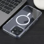 GEBEI MagSafe Magnetic Transparent Phone Case, For iPhone 16 Pro Max, For iPhone 16 Pro, For iPhone 16 Plus, For iPhone 16 - Image 4