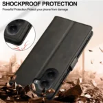 LC.IMEEKE Calf Texture Leather Phone Case, For Xiaomi Poco X7 Pro, For Xiaomi 14T Pro, For Xiaomi 14T - Image 6