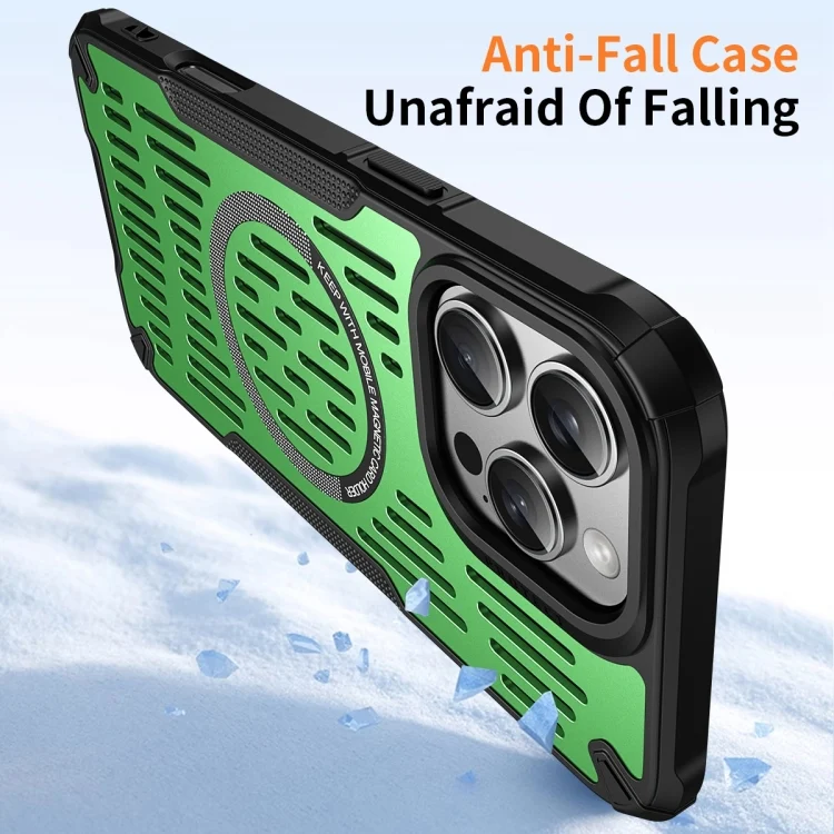 EDA0071281_B4.webp Ice Front Cooling MagSafe Magnetic Phone Case, For iPhone 12 Pro, For iPhone 15 Pro Max, For iPhone 13 - Image 5