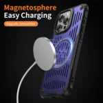 Ice Front Cooling MagSafe Magnetic Phone Case, For iPhone 12 Pro, For iPhone 15 Pro Max, For iPhone 13 - Image 7