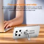 Baking Varnish 360 Rotate Holder No Frame PC Phone Case, For Xiaomi 13 Ultra, For Xiaomi 13 Pro, For Xiaomi 13 - Image 8