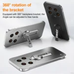 Baking Varnish 360 Rotate Holder No Frame PC Phone Case, For Xiaomi 14 Ultra, For Xiaomi 14 Pro, For Xiaomi 14 - Image 3