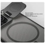 NILLKIN CamShield Prop MagSafe Magnetic Translucent PC Phone Case, For iPhone 16 Pro Max, For iPhone 16 Pro - Image 8