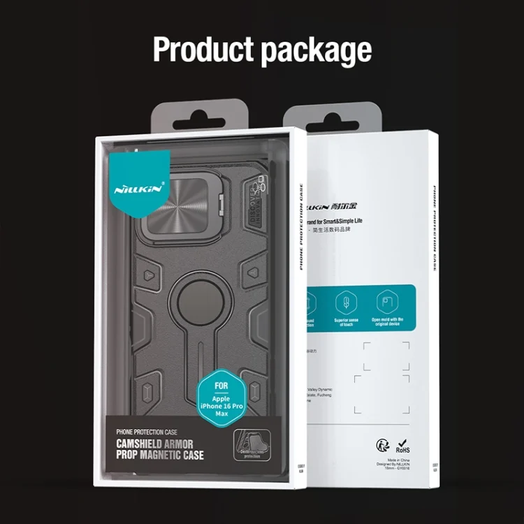 EDA007132001A_9.webp NILLKIN Black Rhino Prop MagSafe Magnetic PC Phone Case, For iPhone 16 Pro Max - Image 10