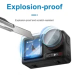 STARTRC 3 in 1 Lens Protector Front and Rear Screen Tempered Glass Films - Image 4