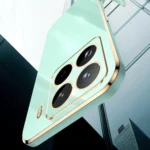 XINLI Straight Edge 6D Electroplate TPU Phone Case, For Xiaomi 15 Pro, For Xiaomi 15 - Image 4