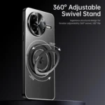 Rotating Holder Frosted Metal Phone Case, For Redmi K80 Pro, For Redmi K80, For Redmi K70 Ultra, For Redmi K60 Ultra, For Redmi K60 - Image 4