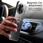 Rotating Holder Frosted Metal Phone Case, For Redmi K80 Pro, For Redmi K80, For Redmi K70 Ultra, For Redmi K60 Ultra, For Redmi K60 - Image 5