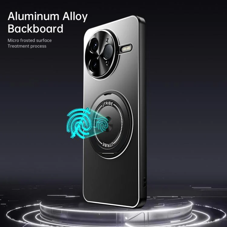 EDA007137605A_6.webp Rotating Holder Frosted Metal Phone Case, For Redmi K80 Pro, For Redmi K80, For Redmi K70 Ultra, For Redmi K60 Ultra, For Redmi K60 - Image 7