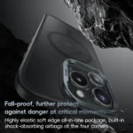 Benks Skin Feel MagSafe Magnetic Shockproof Phone Case, For iPhone 16 Pro Max, For iPhone 16 Pro, For iPhone 16 Plus, For iPhone 16 - Image 3