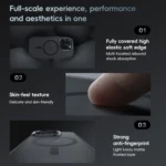 Benks Skin Feel MagSafe Magnetic Shockproof Phone Case, For iPhone 16 Pro Max, For iPhone 16 Pro, For iPhone 16 Plus, For iPhone 16 - Image 10