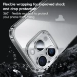 Benks PC Hybrid TPU Shockproof Phone Case, For iPhone 16 Pro Max, For iPhone 16 Pro, For iPhone 16 Plus, For iPhone 16 - Image 5