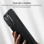 Benks MagSafe Kevlar Fiber Ultra-thin Shockproof Phone Case, For iPhone 16 Pro Max, For iPhone 16 Pro, For iPhone 16 Plus, For iPhone 16 - Image 6