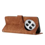 Skin Feel Stripe Pattern Leather Phone Case, For Redmi 14C 4G - Image 3