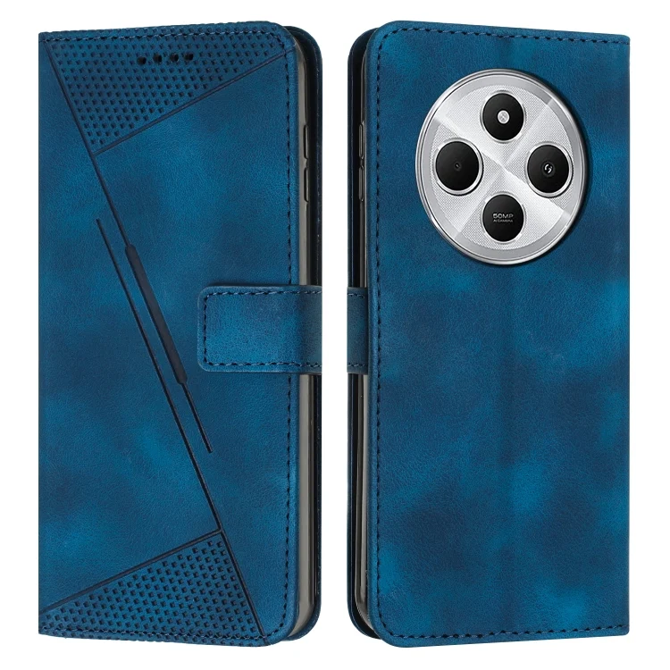 Dream Triangle Leather Phone Case, For Redmi 14C 4G