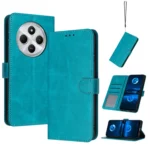Solid Calf Texture Flip Leather Phone Case, For Redmi 14C 4G