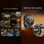 T7 1.508 inch 4G LTE Android 10 Smart Watch, 6GB+128GB, MTK6762 Octa Core, Support Heart Rate / Blood Oxygen - Image 3
