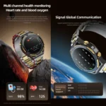 T7 1.508 inch 4G LTE Android 10 Smart Watch, 6GB+128GB, MTK6762 Octa Core, Support Heart Rate / Blood Oxygen - Image 8