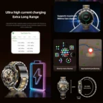 T7 1.508 inch 4G LTE Android 10 Smart Watch, 6GB+128GB, MTK6762 Octa Core, Support Heart Rate / Blood Oxygen - Image 9