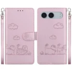 Cute Cats RFID Leather Phone Case, For OnePlus Nord 4, For OnePlus Nord CE4 5G, For OnePlus Nord N30 SE