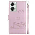 Cute Cats RFID Leather Phone Case, For OnePlus Nord 2T, For OnePlus Nord CE 2 Lite 5G - Image 3