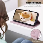Cute Cats RFID Leather Phone Case, For OnePlus Ace 5 Ultra / Nord 5 5G, For OnePlus Ace 5 Racing / Nord CE5, For OnePlus 13 - Image 5
