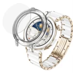 Tempered Film Integrated PC Watch Protective Case - Image 2