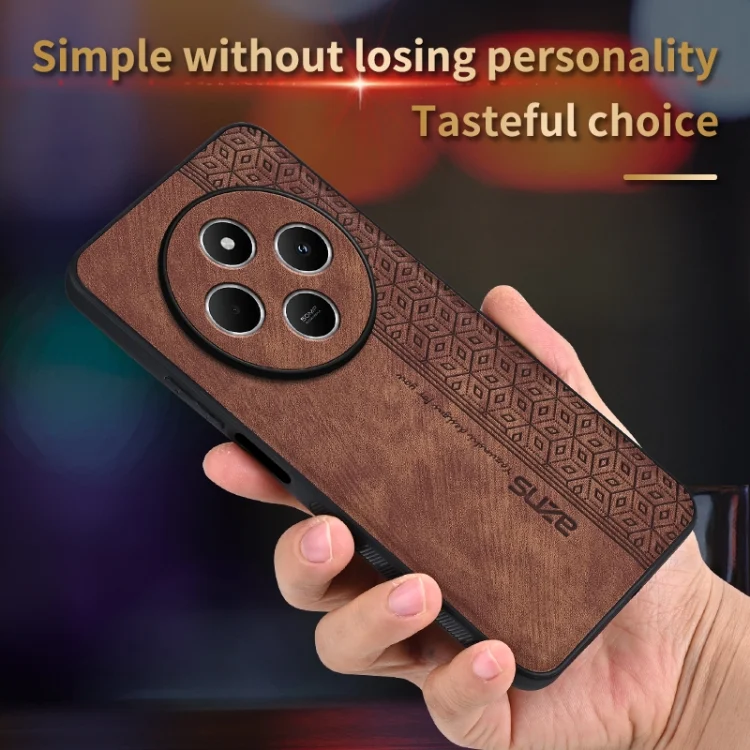 EDA007177201A_2.webp AZNS 3D Embossed Skin Feel Phone Case, For Xiaomi Poco C75, For Xiaomi 14T Pro, For Xiaomi 14T - Image 3