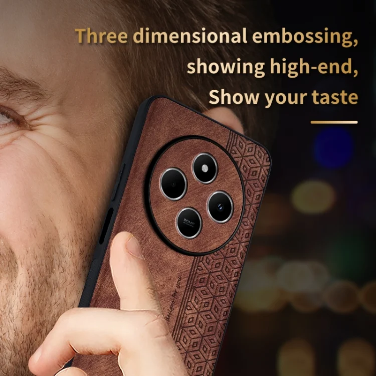 EDA007177201A_3.webp AZNS 3D Embossed Skin Feel Phone Case, For Xiaomi Poco C75, For Xiaomi 14T Pro, For Xiaomi 14T - Image 4