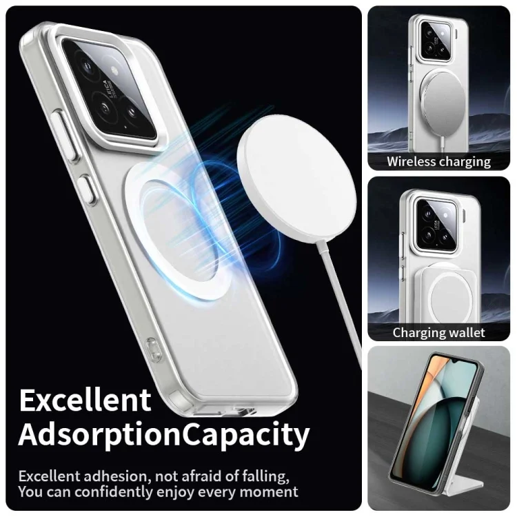 EDA007185113A_2.webp Candy Magsafe PC Hybrid TPU Phone Case, For Xiaomi 15, For Xiaomi 14T Pro - Image 3
