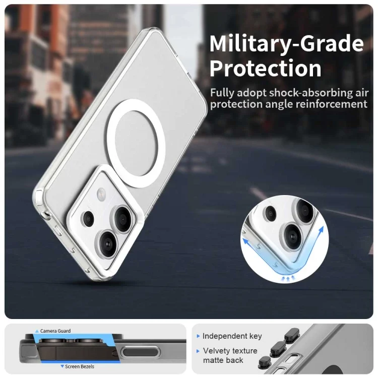 EDA007185117A_1.webp Candy Magsafe PC Hybrid TPU Phone Case, For Xiaomi Poco X6 5G, For Xiaomi 14 Ultra - Image 2