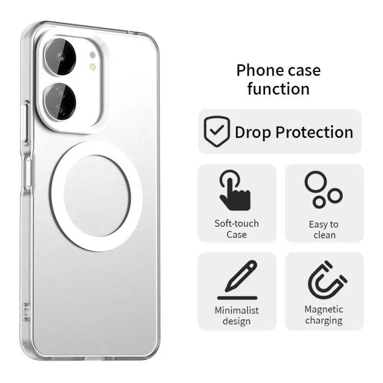 EDA007185118A_3.webp Candy Magsafe PC Hybrid TPU Phone Case, For Xiaomi Poco C65, For Xiaomi 14 Pro - Image 4