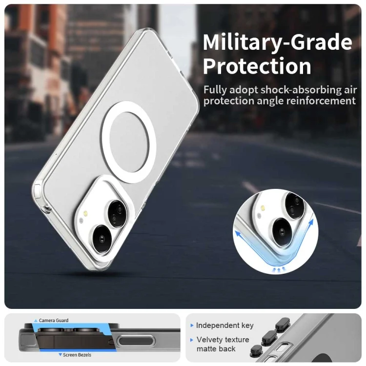 EDA007185119A_1.webp Candy Magsafe PC Hybrid TPU Phone Case, For Xiaomi Poco M6 5G, For Xiaomi Poco X6 Pro 5G - Image 2