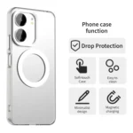 Candy Magsafe PC Hybrid TPU Phone Case, For Xiaomi Poco M6 5G, For Xiaomi Poco X6 Pro 5G - Image 4