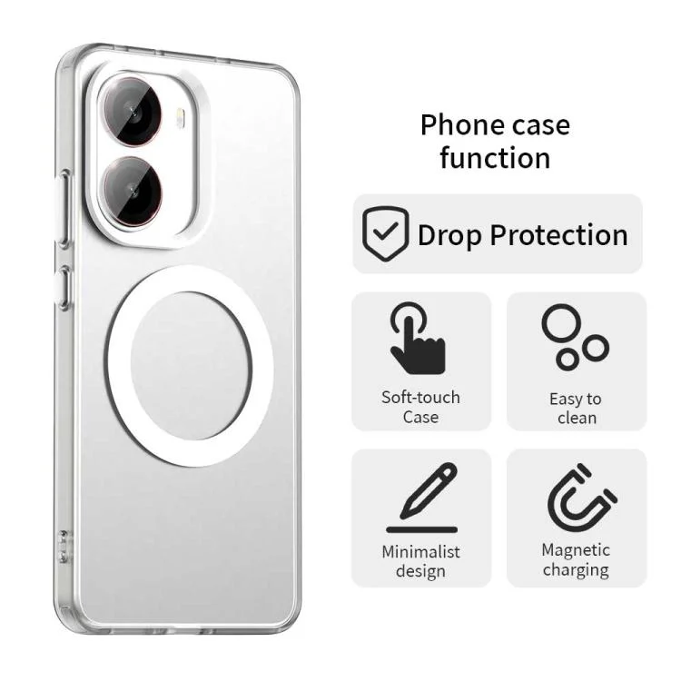 EDA007185121A_3.webp Candy Magsafe PC Hybrid TPU Phone Case, For Xiaomi Poco X7 Pro, For Xiaomi 15 Pro - Image 4